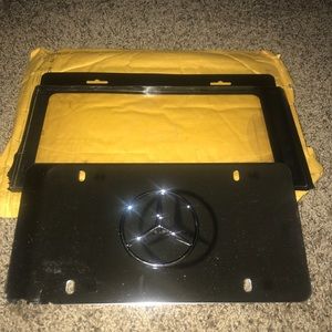 Mercedes-benz license plate